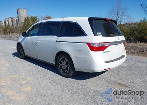 2011 Honda Odyssey Ex-L из США, поврежденный, VIN 5FNRL5H60BB028325
